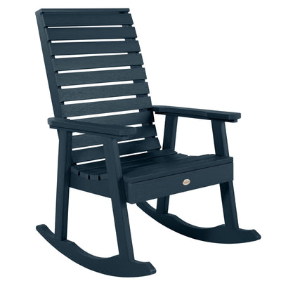 Weatherly Rocking Chair Rockers Highwood USA Federal Blue 
