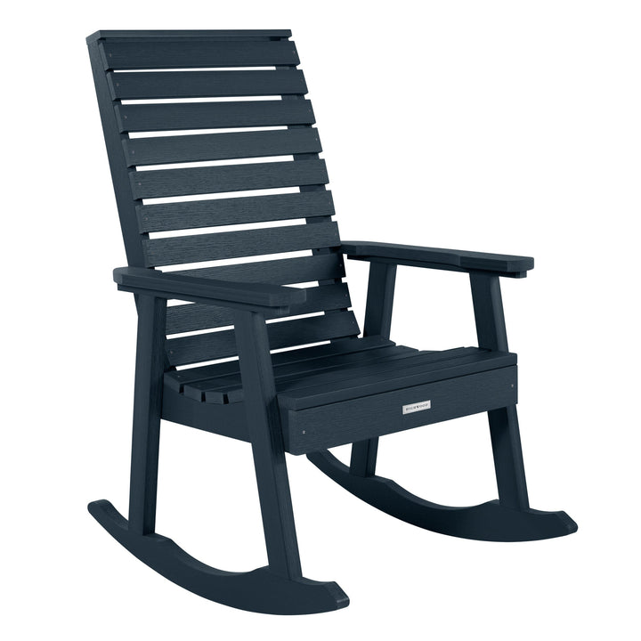 Weatherly Rocking Chair Rockers Highwood USA Federal Blue