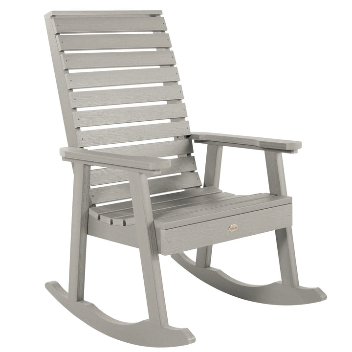Refurbished Weatherly Rocking Chair Rockers Highwood USA Harbor Grey