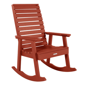 Weatherly Rocking Chair Rockers Highwood USA Rustic Red
