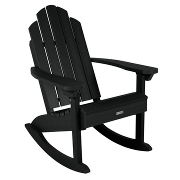 Classic Westport Adirondack Rocking Chair Adirondack Chairs Highwood USA Black