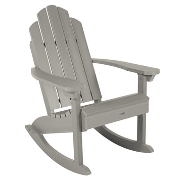 Classic Westport Adirondack Rocking Chair Adirondack Chairs Highwood USA Harbor Gray