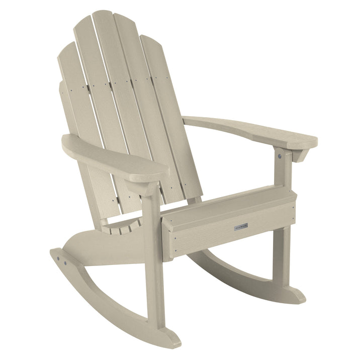 Classic Westport Adirondack Rocking Chair Adirondack Chairs Highwood USA Whitewash