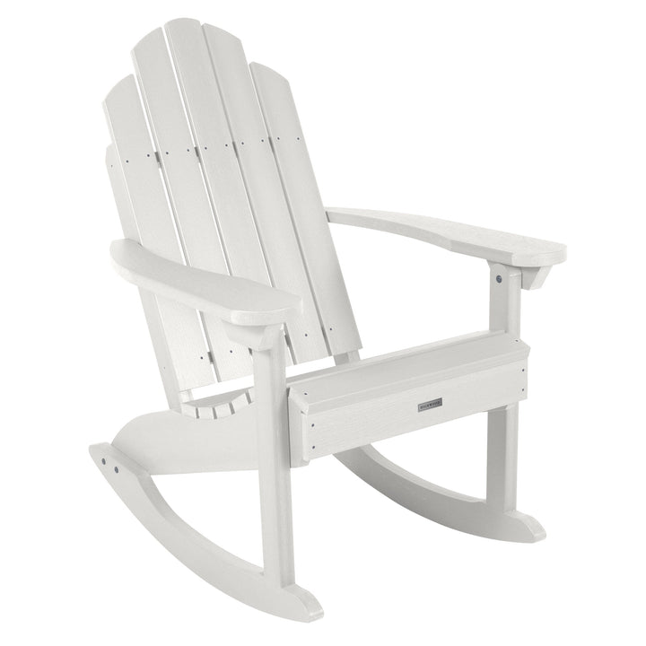 Classic Westport Adirondack Rocking Chair Adirondack Chairs Highwood USA White
