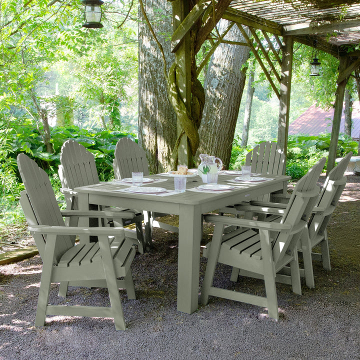 Hamilton 7pc Outdoor Dining Set 42in x 72in - Dining Height Dining Highwood USA