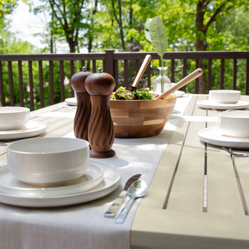 Lehigh 7pc Rectangular Outdoor Dining Set 42in x 84in - Dining Height Dining Highwood USA