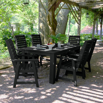 Weatherly 7pc Rectangular Dining Set 42in x 72in - Dining Height Dining Highwood USA