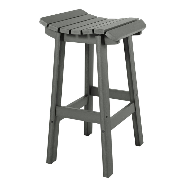 Summit Square Bar Height Stool Dining Highwood USA Coastal Teak