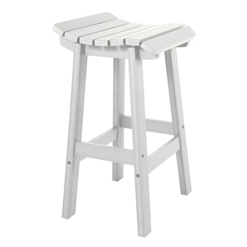 Summit Square Bar Height Stool Dining Highwood USA White