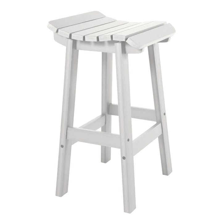 Summit Square Bar Height Stool Dining Highwood USA White