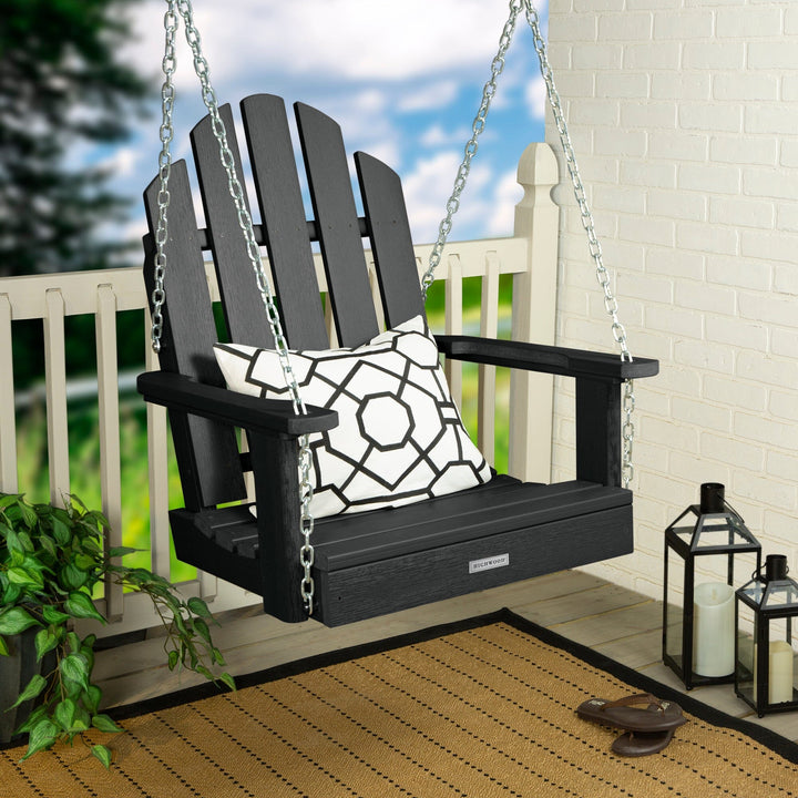 Classic Westport Single Seat Swing BenchSwing Highwood USA