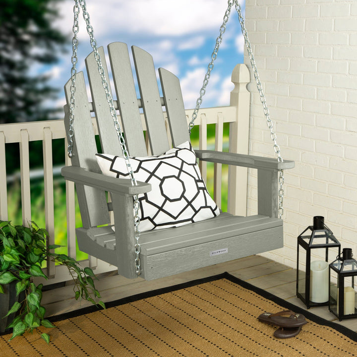 Classic Westport Single Seat Swing BenchSwing Highwood USA