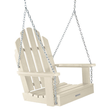 Classic Westport Single Seat Swing BenchSwing Highwood USA Whitewash