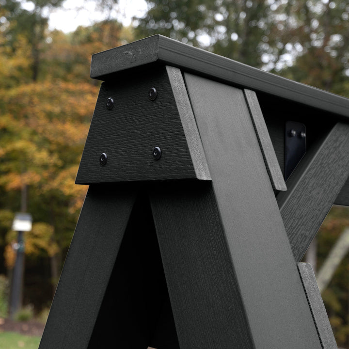 A-Frame Porch Swing Stand Outdoor Structures Highwood USA