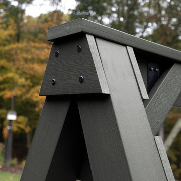 A-Frame Porch Swing Stand Outdoor Structures Highwood USA