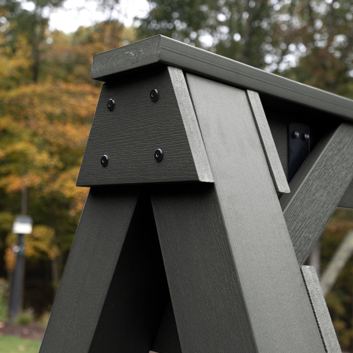 A-Frame Porch Swing Stand Outdoor Structures Highwood USA