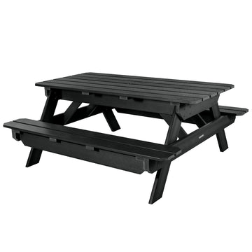 Hometown Picnic Table Dining Highwood USA Black