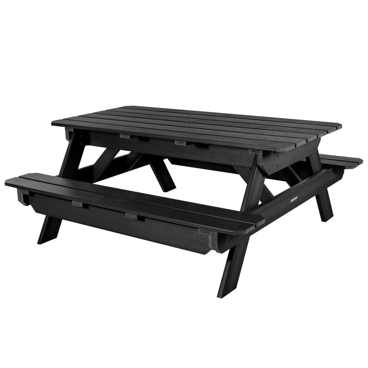 Hometown Picnic Table Dining Highwood USA Black