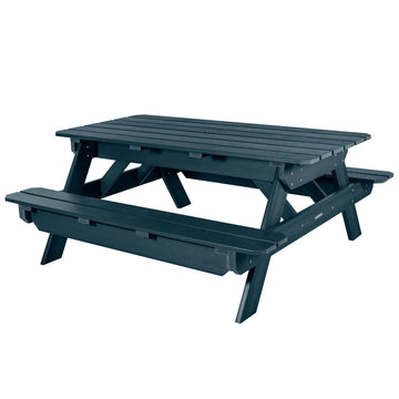 Hometown Picnic Table Dining Highwood USA Federal Blue