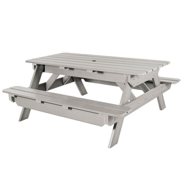Hometown Picnic Table Dining Highwood USA Harbor Gray