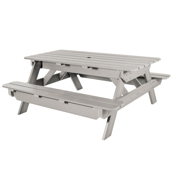 Hometown Picnic Table Dining Highwood USA Harbor Gray
