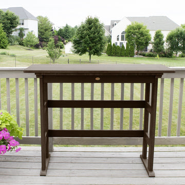 Refurbished Lehigh Bar Height Balcony Table Balcony Table Highwood USA