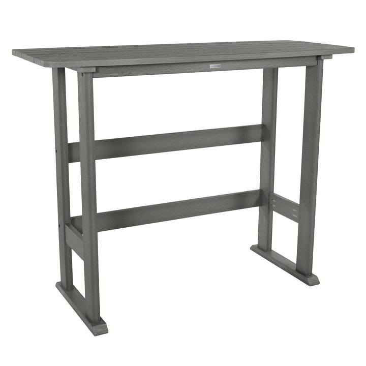Lehigh Bar Height Balcony Table Balcony Table Highwood USA Coastal Teak