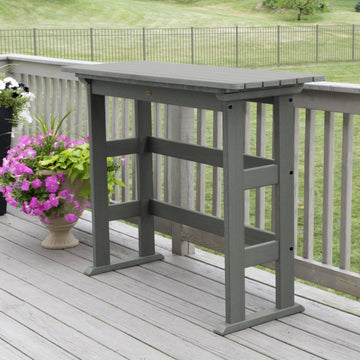 Refurbished Lehigh Bar Height Balcony Table Balcony Table Highwood USA