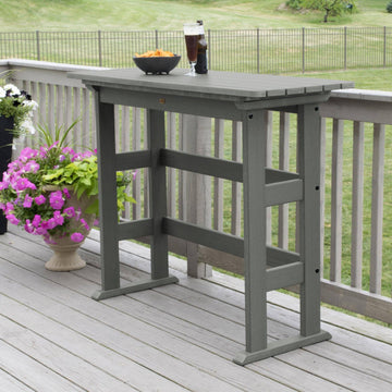 Refurbished Lehigh Bar Height Balcony Table Balcony Table Highwood USA