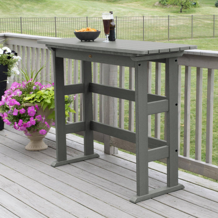 Refurbished Lehigh Bar Height Balcony Table Balcony Table Highwood USA