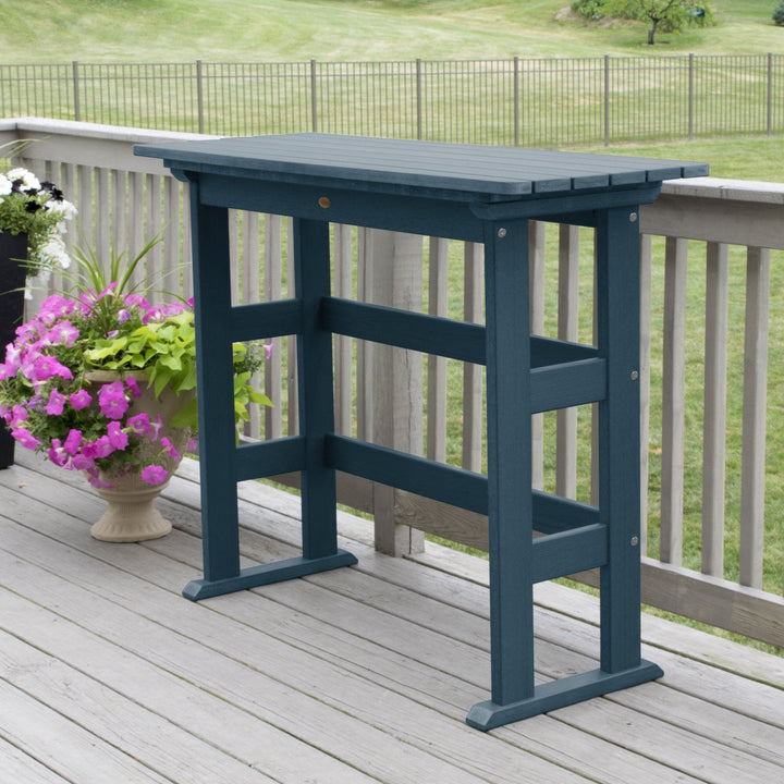 Refurbished Lehigh Bar Height Balcony Table Balcony Table Highwood USA