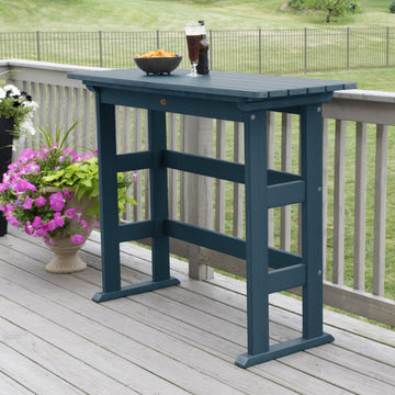 Refurbished Lehigh Bar Height Balcony Table Balcony Table Highwood USA