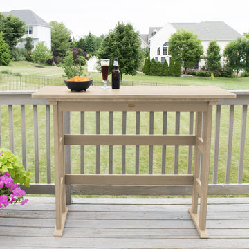 Refurbished Lehigh Bar Height Balcony Table Balcony Table Highwood USA