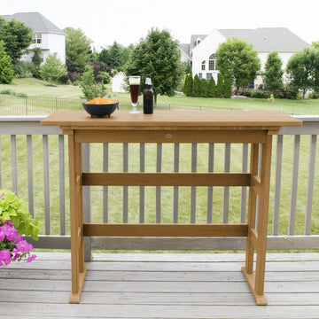 Refurbished Lehigh Bar Height Balcony Table Balcony Table Highwood USA