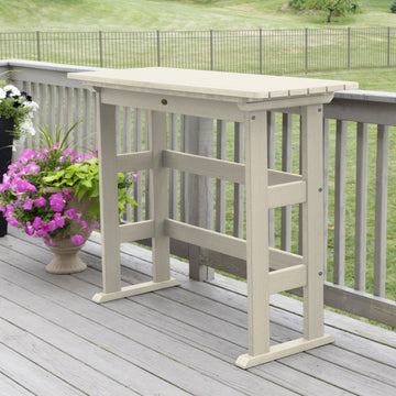 Refurbished Lehigh Bar Height Balcony Table Balcony Table Highwood USA