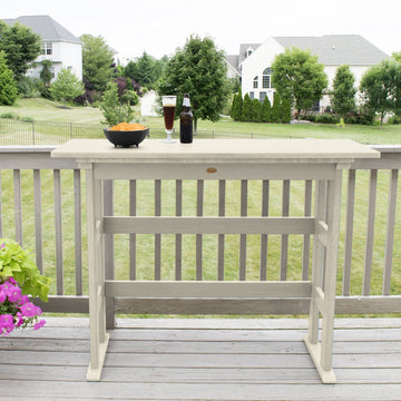 Refurbished Lehigh Bar Height Balcony Table Balcony Table Highwood USA