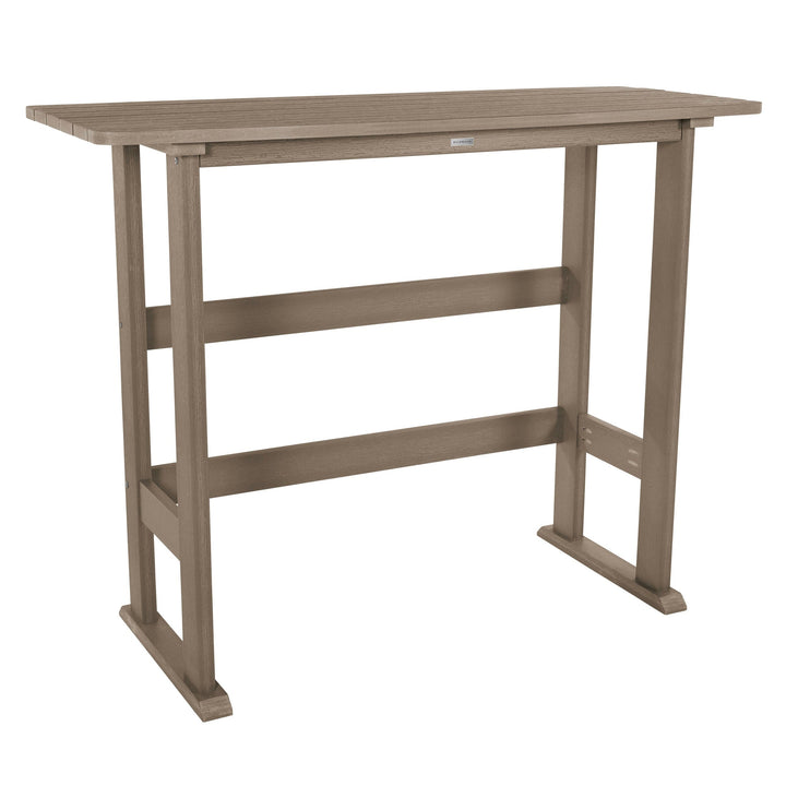 Lehigh Bar Height Balcony Table Balcony Table Highwood USA Woodland Brown