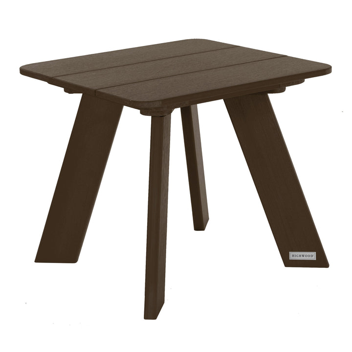Italica Modern Side Table Table Highwood USA Weathered Acorn
