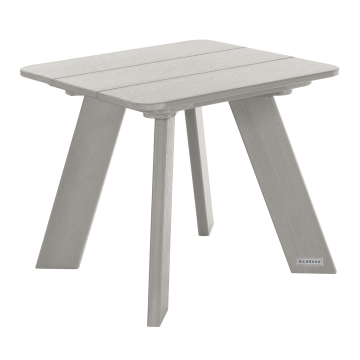 Italica Modern Side Table Table Highwood USA Harbor Gray