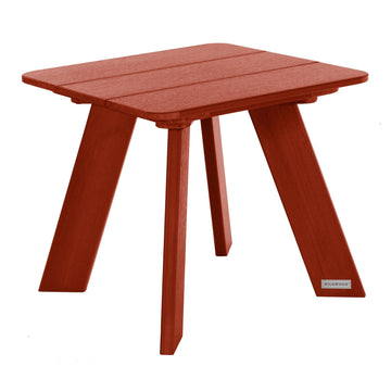 Italica Modern Side Table Table Highwood USA Rustic Red