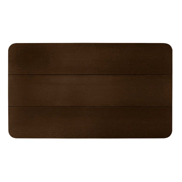 Italica Conversation table top in Weathered Acorn Brown.