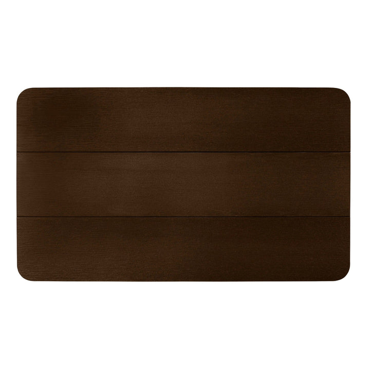 Italica Conversation table top in Weathered Acorn Brown.