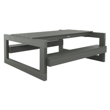 Monroe Modern Picnic Table Table Highwood USA Coastal Teak
