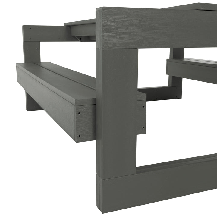 Monroe Modern Picnic Table Table Highwood USA
