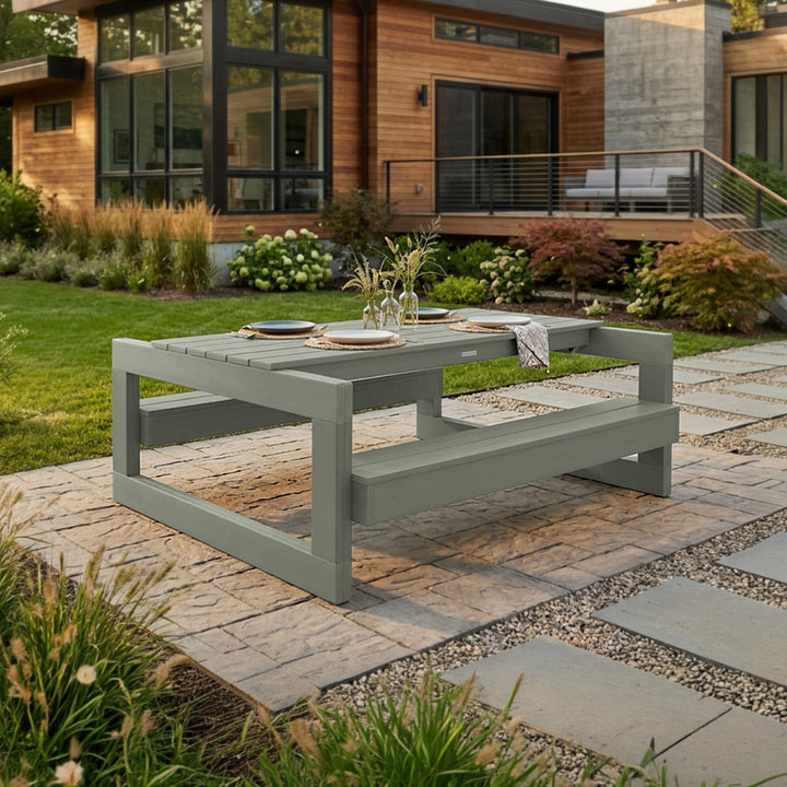 Monroe Modern Picnic Table Table Highwood USA