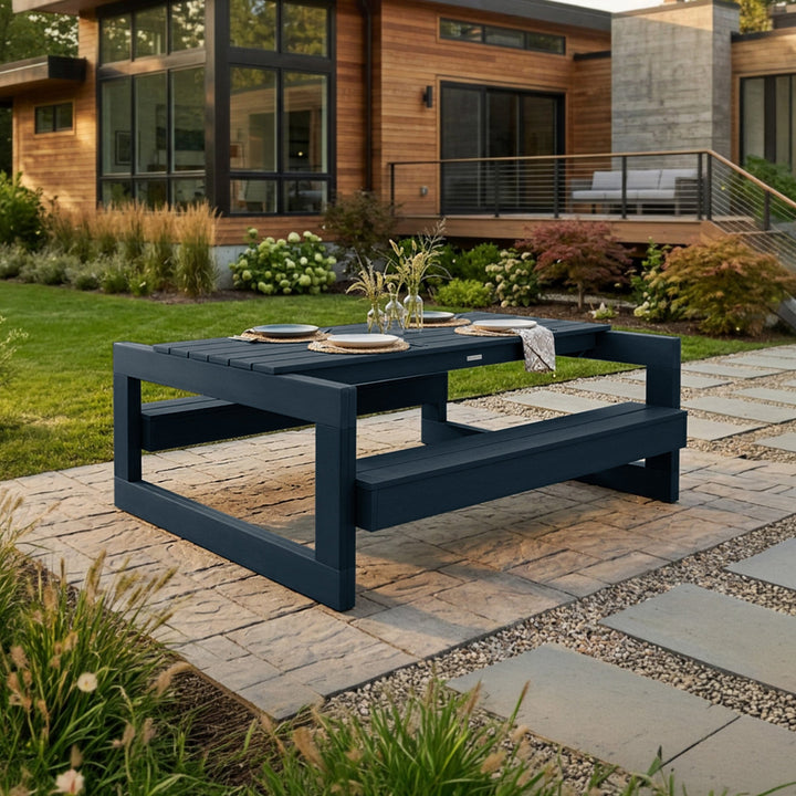 Monroe Modern Picnic Table Table Highwood USA