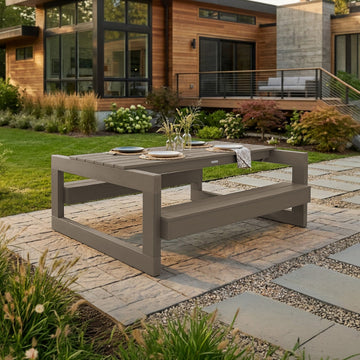 Monroe Modern Picnic Table Table Highwood USA