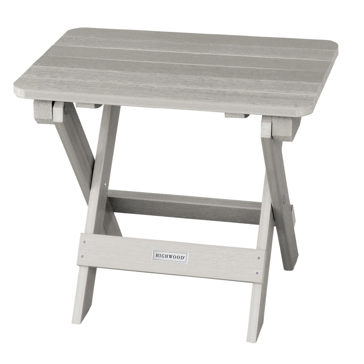 Highwood Folding Adirondack Side Table Table Highwood USA Harbor Gray