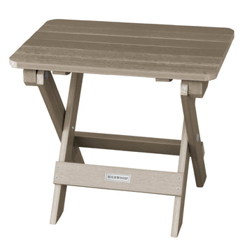 Highwood Folding Adirondack Side Table Table Highwood USA Woodland Brown