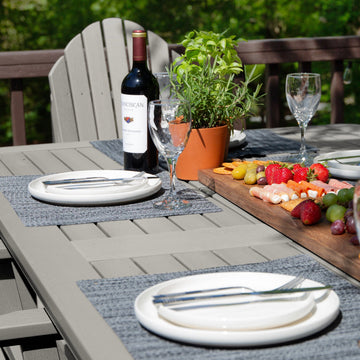 Hamilton 7pc Outdoor Dining Set 42in x 84in - Counter Height Dining Highwood USA